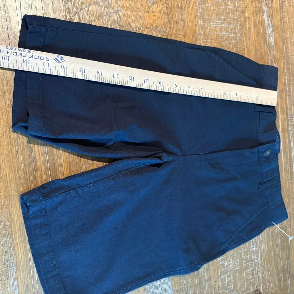 Childrens Place Boys Shorts Lot Navy Gray Khaki 12 Slim Husky NEW School Uniform